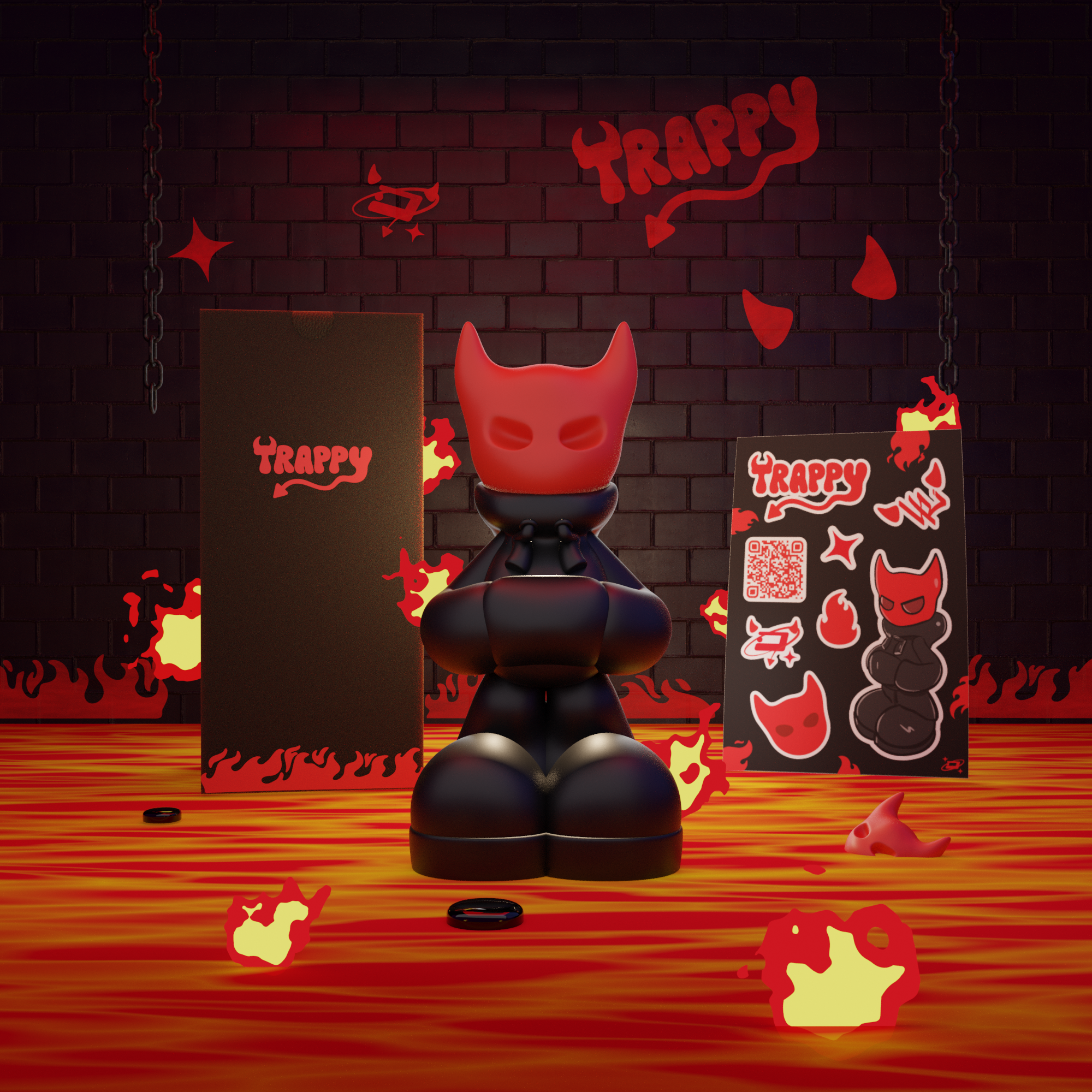 TRAPPY - Art Toy (Preorder)