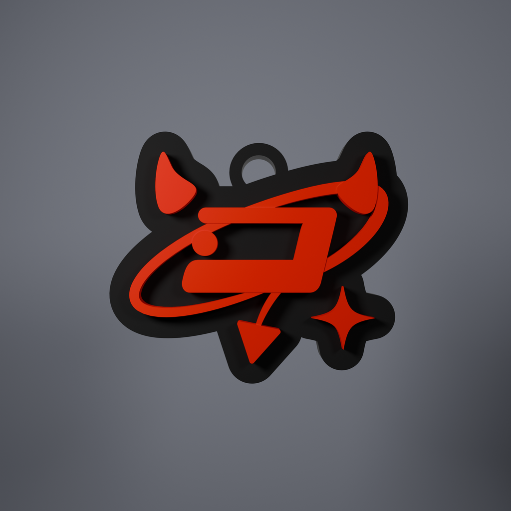 DoDo Devil Keychain