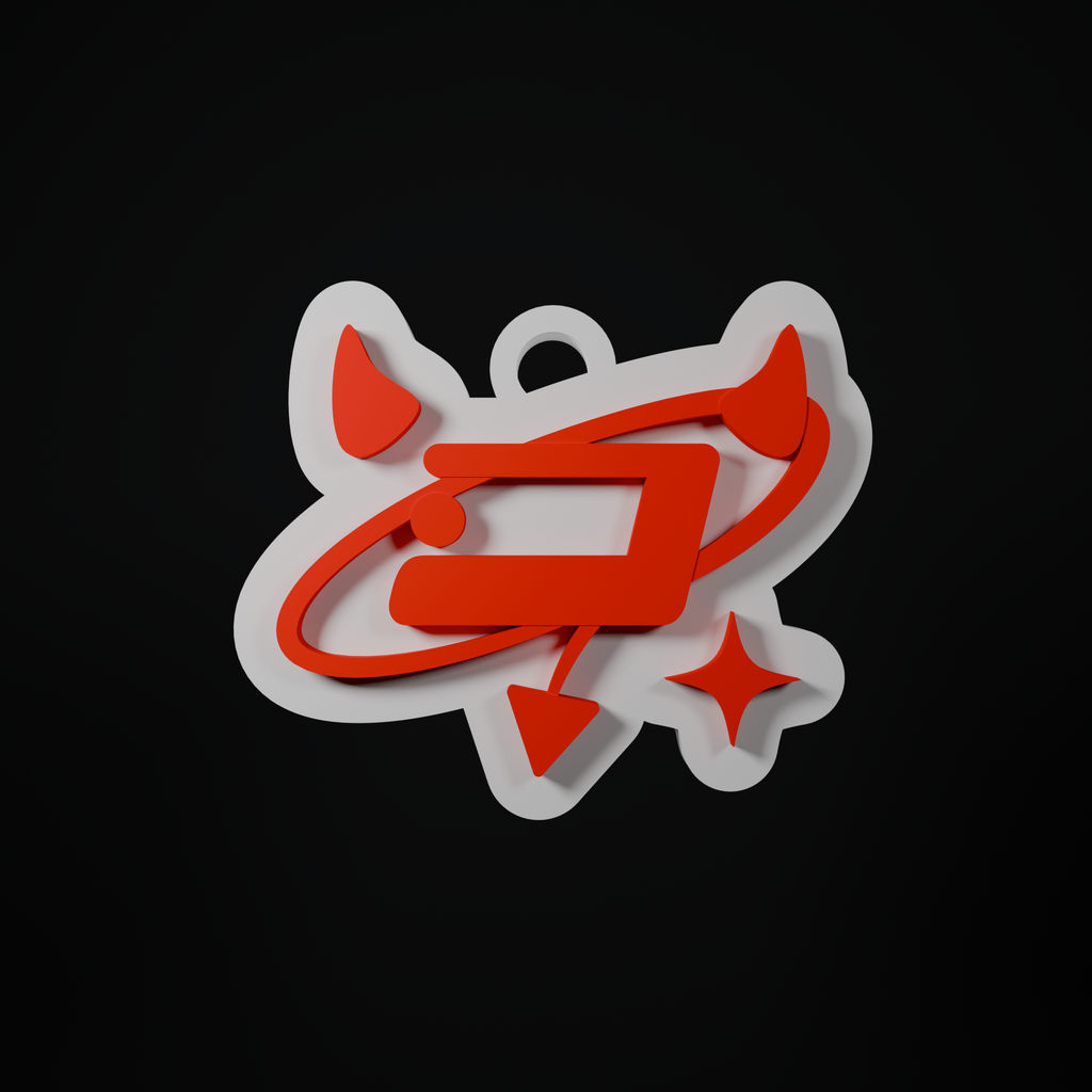 DoDo Devil Keychain